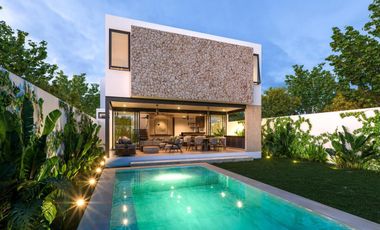 CASA EN VENTA MERIDA, PRIVADA PRADERAS DEL MAYAB, SOANA 2, A 3 MESES.