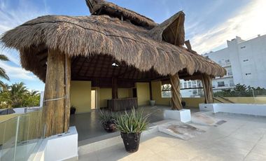 CASA EN VENTA MERIDA, TELCHAC PUERTO, FRENTE AL MAR, EQUIPADA, LISTA.