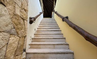 CASA EN VENTA MERIDA, TELCHAC PUERTO, FRENTE AL MAR, EQUIPADA, LISTA.