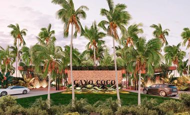 TERRENO EN VENTA, PLAYA SAN BRUNO CAYO COCO, A 140 MT DEL MAR, ETAPA 3 DIC 2028.