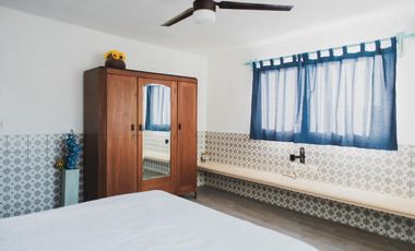 CASA EN VENTA MERIDA, PLAYA CHELEM A 250 MTS DEL MAR, CASA BOMBON, LISTA.