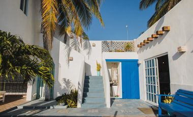 CASA EN VENTA MERIDA, PLAYA CHELEM A 250 MTS DEL MAR, CASA BOMBON, LISTA.