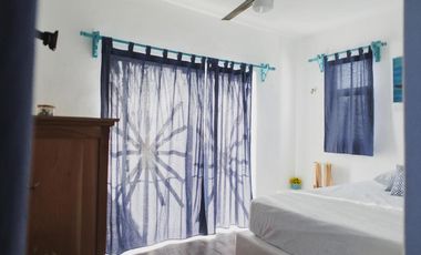 CASA EN VENTA MERIDA, PLAYA CHELEM A 250 MTS DEL MAR, CASA BOMBON, LISTA.