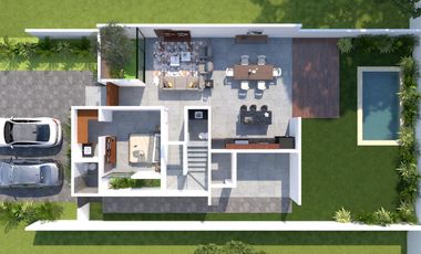 CASA EN VENTA MERIDA, CONKAL, PRIVADA TAMORA, A 7 MESES.