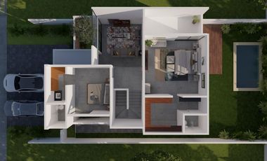 CASA EN VENTA MERIDA, CONKAL, PRIVADA TAMORA, A 7 MESES.
