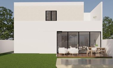 CASA EN VENTA MERIDA, CONKAL, PRIVADA TAMORA, A 7 MESES.