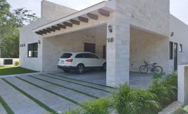 CASA EN VENTA MERIDA, YUCATAN COUNTRY CLUB, KILIL, FRENTE AL CENOTE, LISTA.