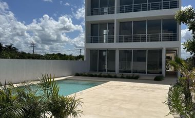 DEPTO EN VENTA MERIDA, PLAYA SAN BENITO, OCEAN 26, TIPO A, 2DA FILA, LISTO