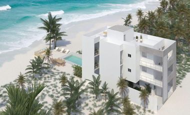 DEPTO EN VENTA MERIDA, PLAYA SAN BENITO, OCEAN 26, TIPO A, 2DA FILA, LISTO