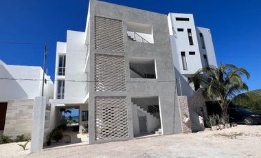 DEPARTAMENTO EN VENTA MERIDA, PLAYA SAN BENITO, OCEAN 26 TIPO A, 2DA FILA, LISTO