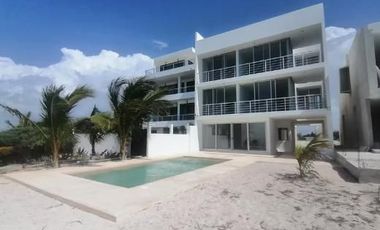 DEPTO EN VENTA MERIDA, PLAYA SAN BENITO, OCEAN 26, TIPO A, 2DA FILA, LISTO