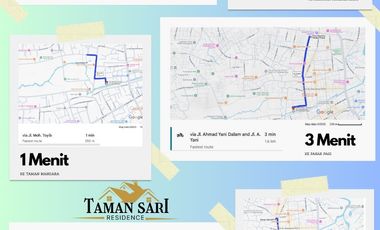 TOWNHOUSE MEWAH DITENGAH KOTA MURAH