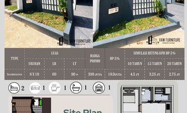 TOWNHOUSE MEWAH DITENGAH KOTA MURAH