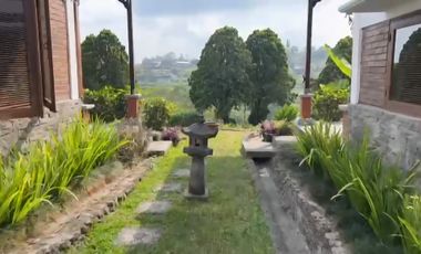 Resort dan Villa View Gunung Lembah Bukit Sawah di Baturiti