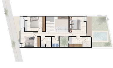 En Venta, Casa en Dzityá de 3 recámaras Norte de Mérida, Yucatán