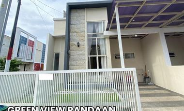Rumah Villa di Green view regency Pandaan Siap Huni