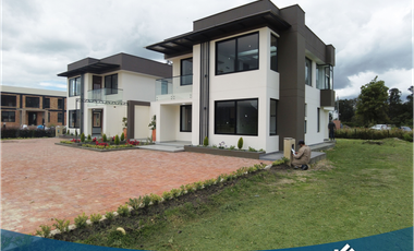 Casa en Tabio Vista a la peña de Juaica