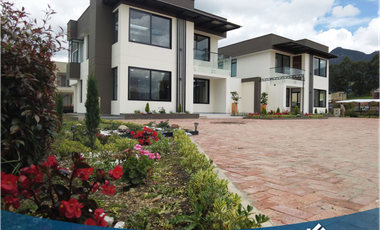 Casa en Tabio Vista a la peña de Juaica