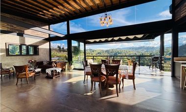 Hermosa casa campestre en unidad cerrada en el retiro LDC