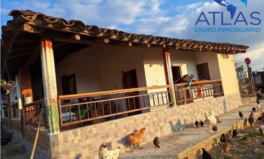 VENTA PERMUTA DE FINCA DE EN CHARALA SANTANDER COD :1050