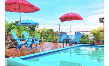 ISLA TABOGA / 970M / 11 HABITACION / VISTA AL MAR / AMOBLADA JC