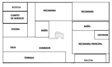 Departamento en renta en Paraíso Country Club, Emiliano Zapata, Morelos