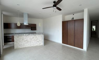 DEPARTAMENTO EN VENTA MERIDA,PLAYA TELCHAC,FRENTE AL MAR,BOCANA,PB,  LISTO.