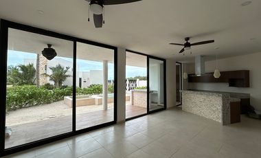 DEPARTAMENTO EN VENTA MERIDA,PLAYA TELCHAC,FRENTE AL MAR,BOCANA,PB,  LISTO.