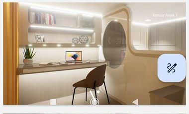 rumah 1/3 jadi di kaw. elit sultan agung