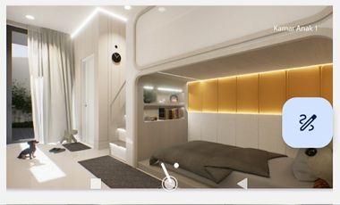 rumah 1/3 jadi di kaw. elit sultan agung