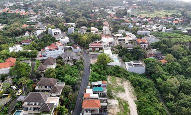 Tanah murah 300m2 kawasan villa toyaning Ungasan idr 7jt/m2