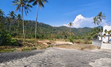 Tanah di pantai stangi pemenang sebelah klui di lepas cepat