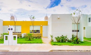 CASA EN VENTA MERIDA, VILLAS DEL SUR, ALMASUR, MODELO VENTURA, LISTA.