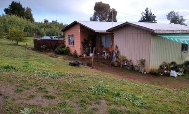 VENDO PARCELA CON CASA  EN LIUCURA ALTO QUILLON