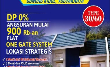 Rumah Subsidi Murah Meriah Tengah Kota Wonosari Gunungkidul Jogja