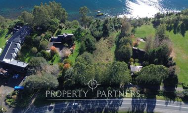 Espectacular parcela de 5.388 m2 en primera línea con acceso a lago a minutos del centro de Puerto Varas