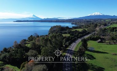 Espectacular parcela de 5.388 m2 en primera línea con acceso a lago a minutos del centro de Puerto Varas