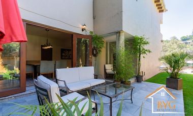 PRIVADA EXCLUSIVA DE 5 CASAS, EN BOSQUES DE LAS LOMAS CON CANCHA DE TENIS