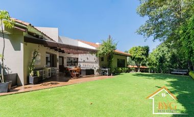 PRIVADA EXCLUSIVA DE 5 CASAS, EN BOSQUES DE LAS LOMAS CON CANCHA DE TENIS