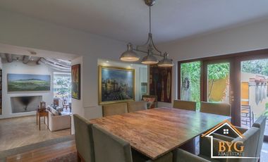 PRIVADA EXCLUSIVA DE 5 CASAS, EN BOSQUES DE LAS LOMAS CON CANCHA DE TENIS