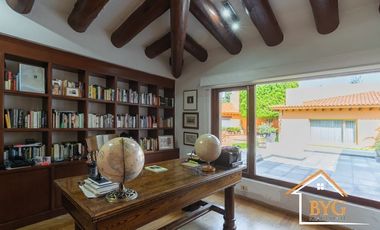 PRIVADA EXCLUSIVA DE 5 CASAS, EN BOSQUES DE LAS LOMAS CON CANCHA DE TENIS