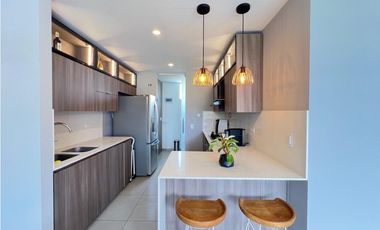 Amoblado HERMOSO Apartamento Loma de los González.