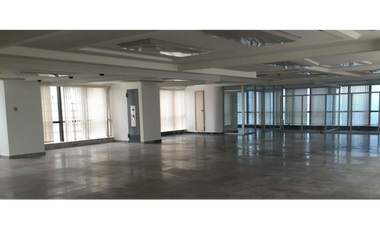 AVE BALBOBA /TORRE BAC / OFCINA / 616M  / VACIA / PISO ALTO YH