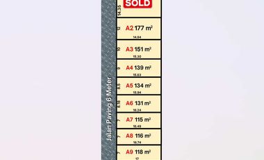 Tanah Dekat Kampus UGM Jogja, 4 Jutaan Per Meter