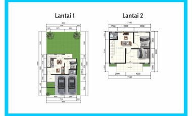 Rumah Scandinavian 2 Lt SHM Purbayan, Gentan