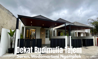 Rumah Baru Luas Asri dan murah dekat Budimulia  jalan Tajem