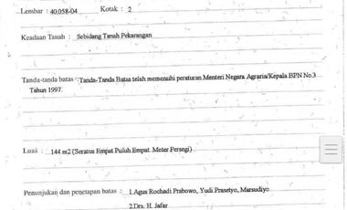 JUAL TANAH DI JALAN UTAMA PLERET BENDUNGAN WATES KULONPROGO