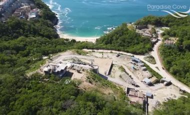 Terreno frete a playa tejon