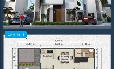 Rumah Baru 2 Lantai Design Modern Dekat Tugu Jogja & Kampus UGM