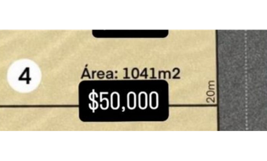 COSTA ESMERALDA / SAN CARLOS /  / TERRENO / 1041m2 / EXCLUSIVO